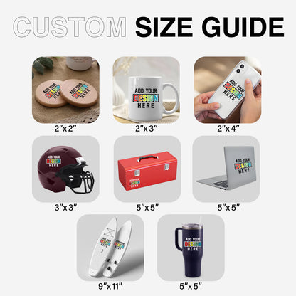 UV DTF Transfers ( 3 Business Days to Process)