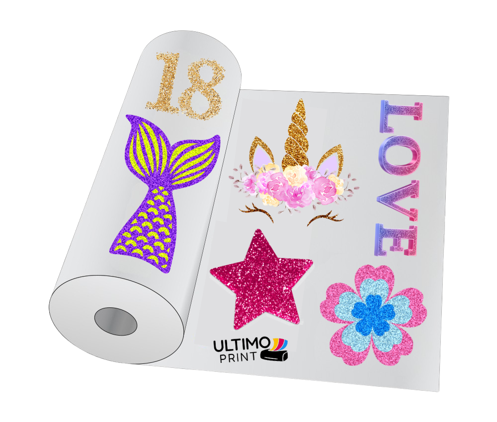 Glitter DTF Transfers