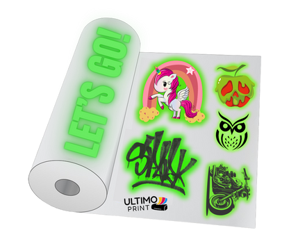 Glow-In-The-Dark DTF Transfers