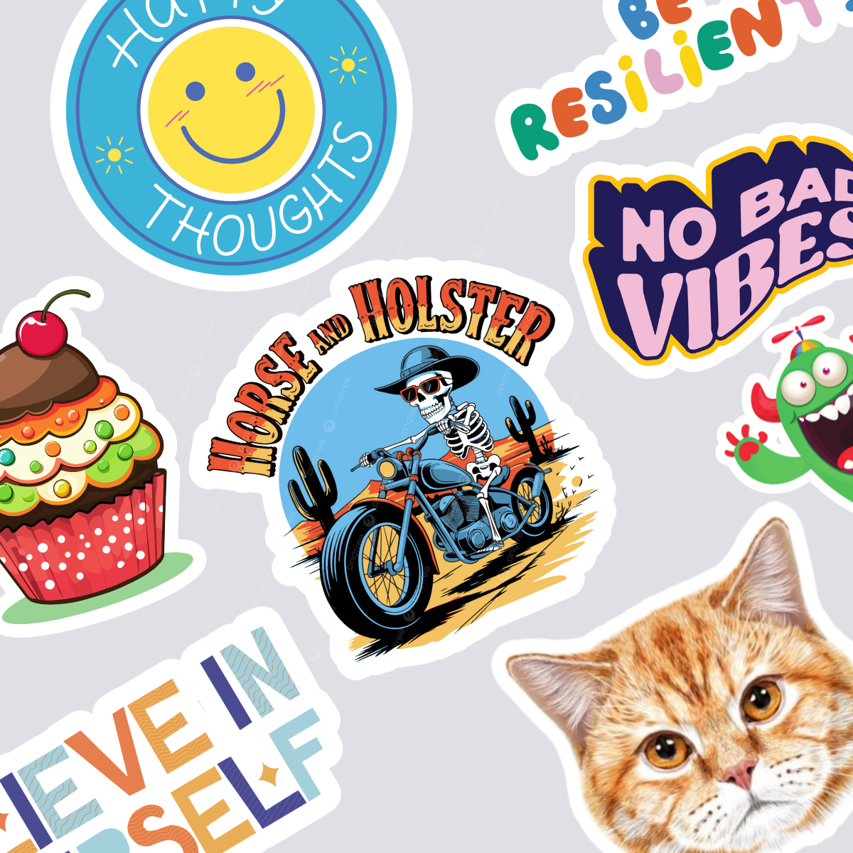 Last Version Sticker Custom Vinyl Stickers